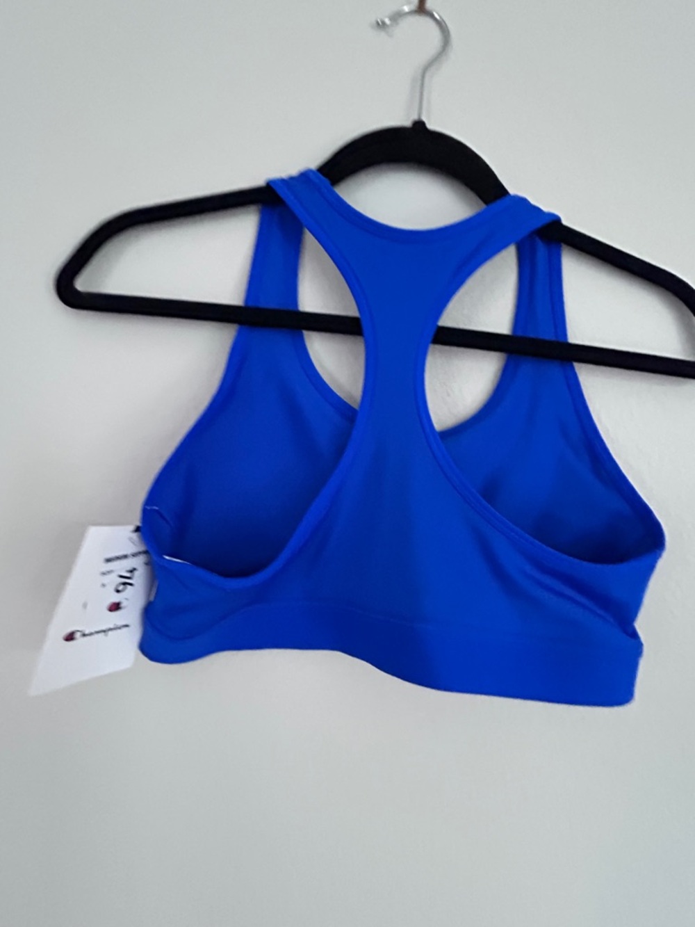 Champion Royal Blue Compression Racerback Sports Bra